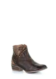 CORRAL WOMEN'S WESTERN GOLDEN STUDDED SHORTIE Q5055