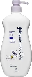 Johnson's Body Care Dreamy Skin Lavender and Moonflower Scented Body Wash 1 Litre |With chamomile & Aromasoothe fragrance| Reduce tension & Relax senses