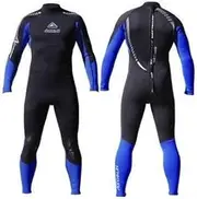 [Adrenalin] 3 mm/2 mm Enduro-Flex Adult's Steamer Wetsuit, X-Large, Blue