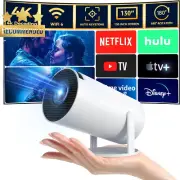 Mini Projector 4K 1080P 5G WiFi Bluetooth Auto Correction for iOS Android