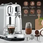 6Pc Espresso Capsules Cup Stainless Steel Refillable Coffee Pods for Nespresso A