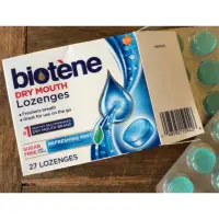 在飛比找蝦皮購物優惠-Biotene清新薄荷喉糖 無糖配方 木糖醇口含錠 口腔保濕