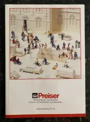2002 Preiser Katalog PK 23 of Figures and Model Accessories all Scales