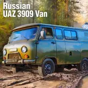 [1/35th Scale] Russian UAZ 3909 Van, ACADEMY PLASTIC MODEL #13552