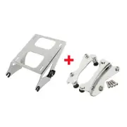 2-Up Mounting Rack 4 Point Docking Hardware Kit Fit For Harley Road King 14-24