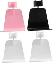 FRCOLOR 4pcs Manicure Light Stand Nail Polish Lamp Stand Handheld Gel Lamp Stand Gel Nail Dryer Stand LED Nail Lamp Holder LED Handheld Lamp Stand Manicure Lamp Stand Plastic