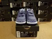 JORDAN RETRO 3 GT DARK PURPLE DUST ATOMIC PINK /BLUEcap/WHITE SIZE 4 654964-506