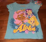 Bubble Guppies Toddler Girl You Had Me at Aloha Shirt Top New 3T