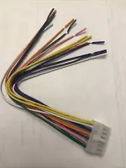 iRV Technology iRV34,iRV35,iRV62 AM/FM/CD/DVD 14 PIN Wire Harness