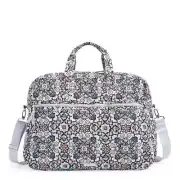 Vera Bradley Grand Traveler Bag Lisbon Medallion Luggage Weekend FREE Lanyard