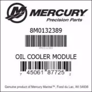 New Mercruiser Mercury Quicksilver - Air Cooler Module 8M0132389