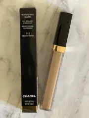 CHANEL 712 Melted Honey Rouge Coco Lip Gloss Full Size .19oz New FREE SHIP