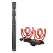 Rode NTG2 Shotgun Mic + SM3-R Rycote Lyre Camera Shoe Shock Mount