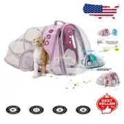 Dual Expansion Pet Carrier Backpack for Large Cats & Small Dogs - Up to 20lbs