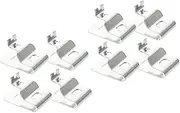 [jojofuny] 2sets Cordless Drill Belt Clip Black Tool Belt Clip Hooks for Easy Carrying 4pcs*2
