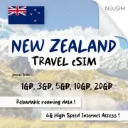 NeuSIM New Zealand eSIM 1-3GB Data | Same Day DELIVERY!