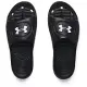 Under Armour 男 Locker IV拖鞋 3023758-001 US8 黑