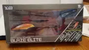 Helicopter Remote Control Blaze Elite Black Red Yellow Gift Idea Flying Toy New