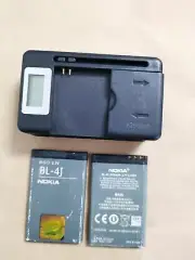 BL-4J + LCD Charger for Nokia Lumia 620 C6 C6-00 Touch 3G C6 C6-00