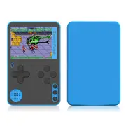 Nevenka 2.4 in Retro Handheld Video Game Console Built-in 500 Games Great Gift for Kids-Blue