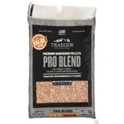 Traeger All-Natural Wood Grilling Pellets Pro Blend Cherry-Hickory-Oak 30 lb Bag