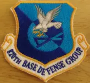 USAF 820TH BASE DEFENSE GROUP Patch W/ VELCRO® Brand Fastener