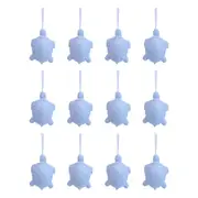 12x LVD Ceramic Hanging Turtle Home/Office Durable Display Decor 8x5cm Tidal