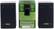 Audiovox Executive Microsystem with Programmable CD Memory, Logic Cassette Recorder, Analog Tuning Radio, Stereo Audio Output, AUX Connectivity