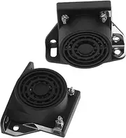 JUMPLAWN 2pcs Reversing Alarm Car Alarm Horn Backup Alarms for Vehicles Car Reverse Buzzer Back up Alarms for Commercial Vehicle Car Truck Backup Alarm Reverse Horn Plastic Black