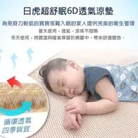 在飛比找蝦皮購物優惠-日虎MIT台灣製超舒眠6D 透氣涼墊