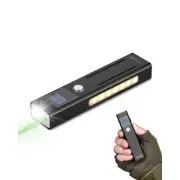 EDC Flat Flashlight 3-in-1 High Lumens Flashlight & Green Beam IPX4 Waterproof