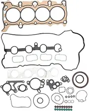 X AUTOHAUX Cylinder Head Gasket Kit for Mazda Engine PYY1(KF5P) Efficiency Seal No.8LGN10271 Engine Engine Valve Gasket Set Black 1 Set