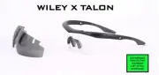 USGI Wiley X TALON Sunglasses Grey & Clear Lens CHTAL1, NSN 4240-01-583-5158