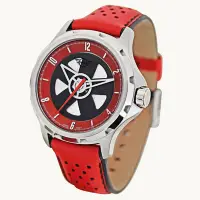 在飛比找Yahoo奇摩購物中心優惠-MINI Swiss Watches 石英錶 44mm 紅底