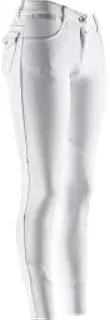[EKKIA] EQUITHEME LEA Kid White 14 979436114 979436114 Equestrian Equipment, White
