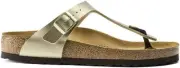 Birkenstock Unisex-Adult Thong Gizeh Gold Bf R 6.5,