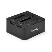 StarTech USB 3.0 Dual Hard Drive Docking Station with UASP for 2.5/3.5in SSD / HDD SATA 6 Gbps