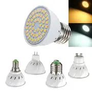 E27 E14 GU10 MR16 3W 48 SMD 2835 LED Pure White Warm White Spot Lightting Bulb AC110V AV220V MR16 AC110V WARM WHITE