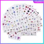 48 SHEETS NAIL STICKERS NAIL ART STICKERS FLOWER NAIL STICKE