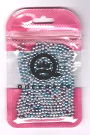Queen&Co SHADES OF NIGHT PEARL SHAKER TOPPINGS Scrapbooking CARDS CRAFTS