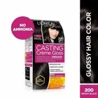 L'Oreal Paris Casting Creme Gloss Hair Color Ebony Black 200 87.5g+72ml
