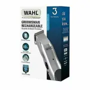 Wahl Groomsman Corded/Cordless Stubble & Beard Trimmer Grooming Set 9918-1117