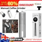 Zolay® Manual Coffee Grinder, Brushed Stainless Steel, Conical Burr Mill