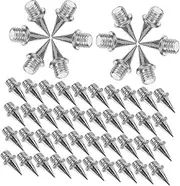 [WHAMVOX] Jump Spikes for Track Shoes 110pcs Small Steel Spikes Replacement Track Spikes for Running Golf Hiking Easy to Install