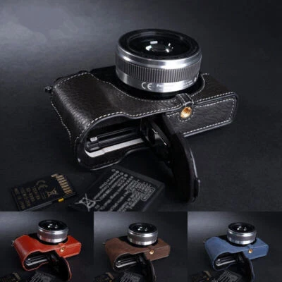 NewLeather Half Case For Panasonic Lumix GX85 GX80 GX7II Camera Cover Insert