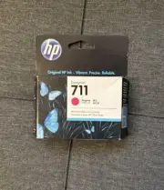 HP 711 CZ131A Magenta Print Cartridge Sealed INK EXP: 10/24 Brand New