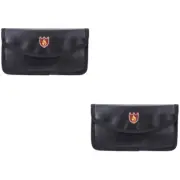 Set of 2 Waterproof File Bag Fireproof Safe Storage Pouch Organiser Travel
