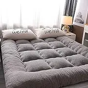 mattress mattress Traditional Japanese Futon Mattress Tatami Mattress Boys Girls Foldable Roll-Up Cot Dormitory Bed Full Size Camping Mattress Double Mattress