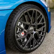 20" ROHANA RFX10 BLACK FORGED CONCAVE WHEELS RIMS FITS LEXUS GS350 GS450 GS460 (for: Lexus)
