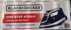 BLACK+DECKER ONE STEP STEAM IRON SMART CONTROL, NAVY BLUE/WHITE *DM